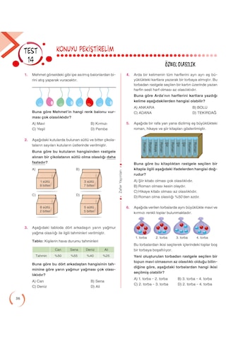 5. Sınıf Matematik Soru Bankası Fasikül Seti