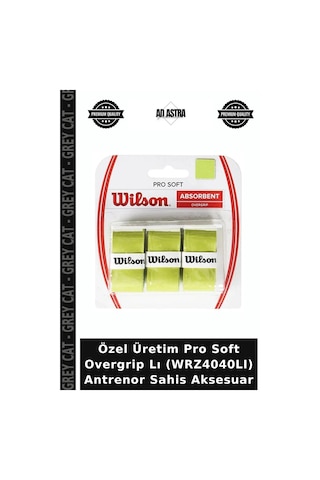 Özel Üretim Pro Soft Overgrip Lı Wrz4040lı Antrenor Sahis Aksesuar Çok Renkli