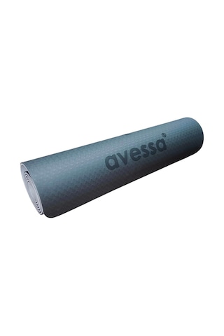 Avessa Tpe-10 Çift Renk Tpe Pilates Minderi Siyah Siyah