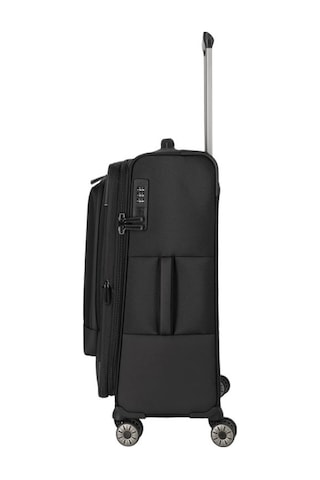 Travelite Travelit Crosslite 5.0 4w Trolley M Körüklü Orta Boy Valiz Siyah