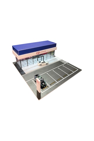 Moreart Diorama Toyota 4s Showroom Model