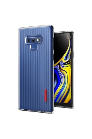 Vrs Design Galaxy Note 9 İle Uyumlu Crystal Fit Label Kılıf Clear