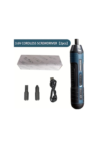 Tcherchi LH13268 3.6 V Lityum Akülü Tornavida Seti