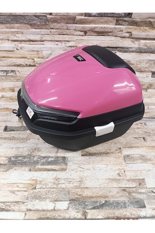 32 Lt Motosiklet Arka Çanta Bgc Top Case Pembe