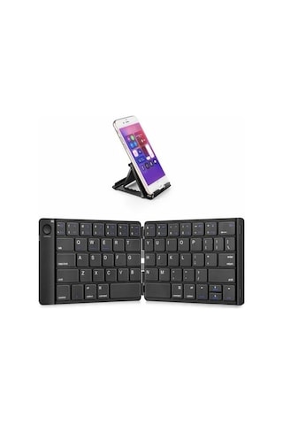 Samsers Katlanabilir Bluetooth Klavye Stand Tutuculu Siyah Bt X 1