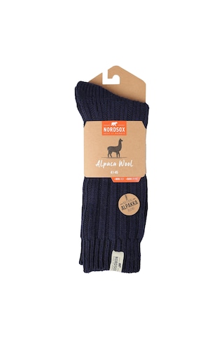 Bolero Nordsox E31 Erkek Alpaka Yün Soket Çorap 41-45 Lacivert