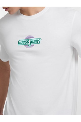 Guess Erkek Tişört-m5gı23k8hm0 Beyaz