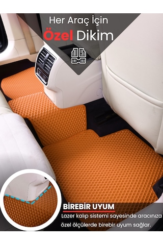 Nissan X-trail 2014-2020 Uyumlu Eva Paspas Tam Set Araca Özel,kolay Montaj,su Geçirmez 454