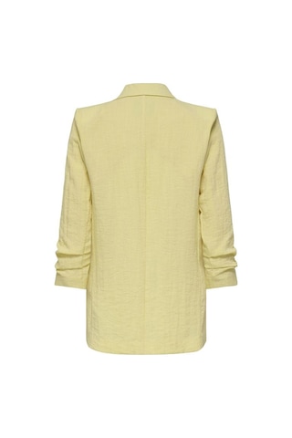Only Onlita Regular Fit Kruvaze Yaka Blazer Ceket Bayan Ceket 15370275 Sarı Sari