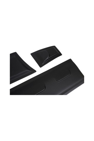 Ford Transit 2003-2013 Kısa Şase Uyumlu Kapı Dodik Seti 6 Parça Abs Mat Siyah
