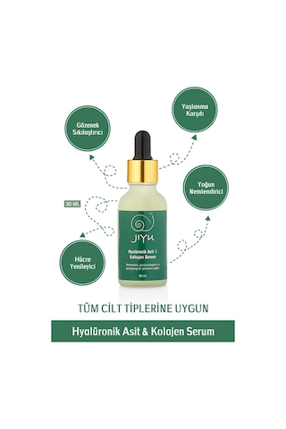 Jiyu Hyalüronik Asit ve Kolajen Serum 30 ML