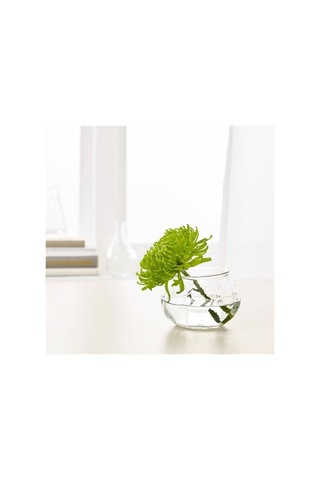 Ikea Vıljestark Cam Vazo - 8 Cm Çok Renkli