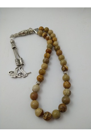 Jasper Taşı Tespih / Doğaltaş Tespih N11.6715