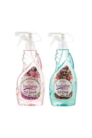 Akçay Hasbahçe Aşk Çiçeği + Gül Demeti Oda Kokuları 2 x 500 ML
