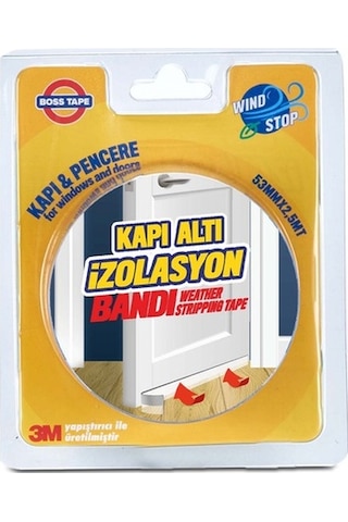 Şeffaf Kapı Altı Rüzgar, Böcek, Toz, Soğuk Önleyici - 3M