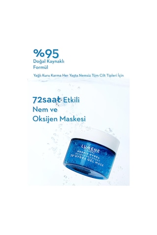 Lumene Oxygen Recovery Hydra Nemlendirici Oksijen Maskesi 150 ML