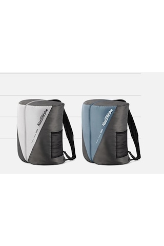 Naturehike HD250 Zarf Tarzı Yastıklı Çift Kişilik Pamuklu Uyku Tulumu Grili Kahverengi