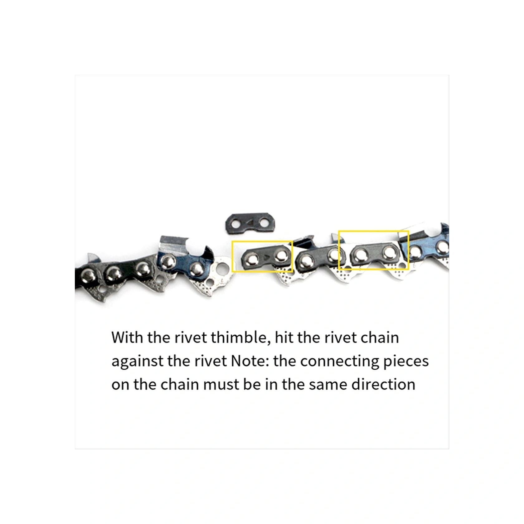 Xurunkeji Zincirli Testere Zinciri Tamiri Alet Seti Zincir Kırma Ve Perçinleme Alet Seti Zincir Kırıcı Zincir Kesici Zincir Takma Aleti