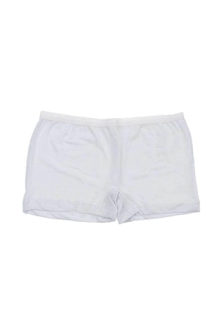 Gümüş Kadın Likralı Boxer Şort 3016 - 6 Adet