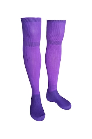 Tam Profesyonel Futbol Çorabı,Tozluk,Konç Mor Renk