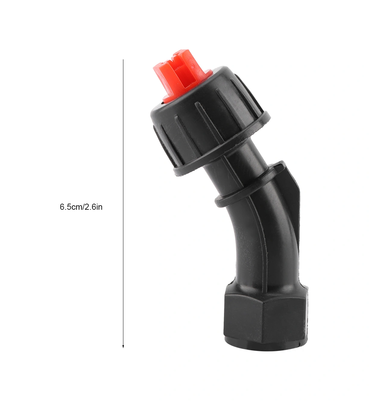 Hangfox Zirai Elektrikli Sprey Makinesi İçin Plastik Fan Şeklinde Buharlaşan Başlık, Bahçe Ve Tarım Sulama İçin İç Threadli Dayanıklı Uç