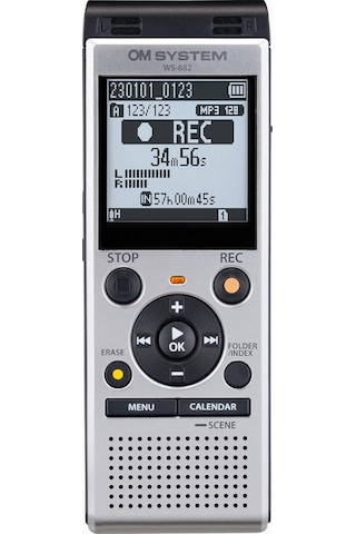 Ws-882 4gb Akıllı Stereo Ses Kayıt Cihazı Usb Destekli, Mikrofon Hassasiyet Ayarlı