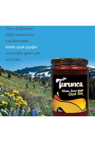 Turunca Toros Yayla Çiçek Balı 850 G
