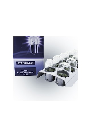 10 Adet 12V 5W 67 Ampul R5W