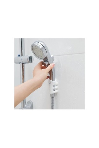 Premium Vantuzlu Duş Başlığı Tutacağı Seti Banyo Askısı Ev Aksesuarı Duvar Tutucu Diğer