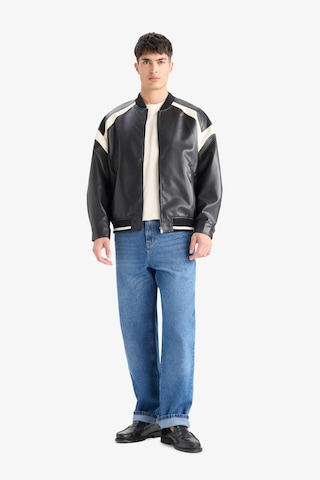 Defacto Regular Fit Kolej Yaka Bomber Fermuarlı Mont C5844ax25aubk27 Siyah