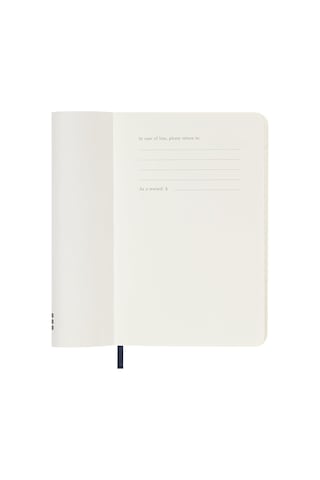 Moleskine 12 Ay Günlük Ajanda Cep Boy Yumuşak Kapak Safir Mavi