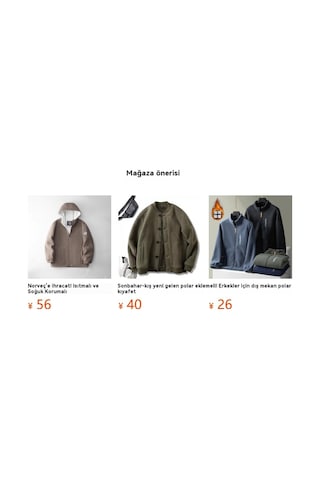 Erkek Sonbahar Ve Kış Sıcak Rahat Bol Büyük Beden Ceket Kırmızı