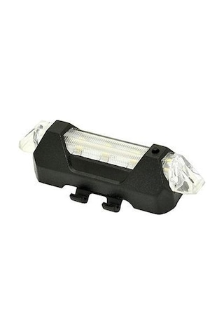 Bisiklet Işığı Led Stop Arka Ikaz Işık Lamba Usb Şarjlı 4 Mod Kırmızı Işıklı Siyah
