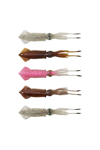 Savage Gear 3d Tpe Swim Squid 125mm 25g 2 Adet Suni Yem