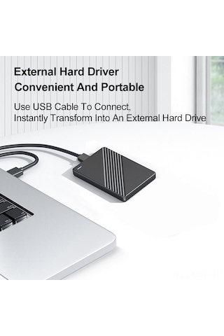 Samdoo Hızlı Usb 3.0 Harici Ssd - Taşınabilir Metal Sabit Disk Pc/android/windows İçin