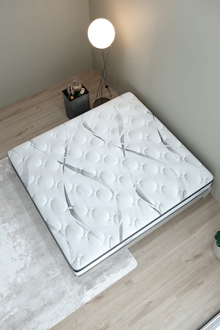 Argimo Aqualis Çift Kişilik 180x200 Pedli Paket Yaylı Yatak 30 Cm