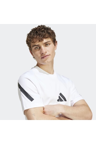 Whıte Adidas Erkek T-shirt M Z.n.e. Tee Je3078 001