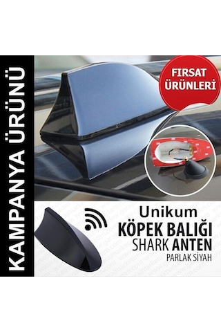 Asiliyet Fiat Egea Sedan Elektrikli Shark Köpek Balığı Anten Siyah Balina