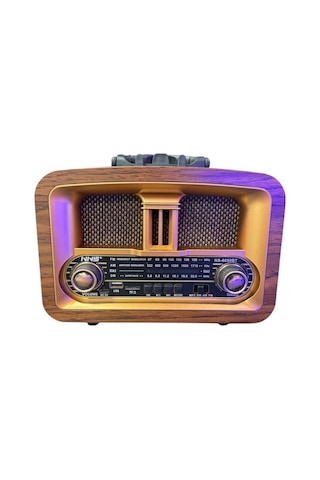 Taşınabilir Klasik Am/fm/sw Retro Ev Radyo Usb İle Şarj Olabilen Retro Radyo Bx40