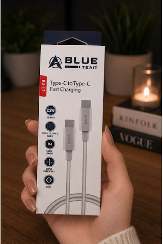 23w Type-c To Type-c Pd Hızlı Şarj Kablosu