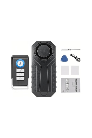 Fosenze Bisiklet Ve Elektrikli Bisiklet İçin Kablosuz Hırsızlık Alarmı - Hareket Ve Titreşim Algılama İle Yüksek Sesli Uyarı Sistemi