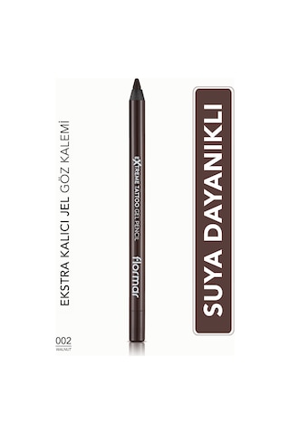 Flormar Extreme Tattoo Akmayan Kajal Göz Kalemi 002 Walnut