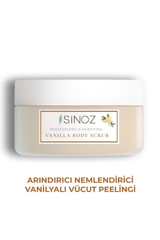 Sinoz Vanilya Arındırıcı Ve Nemlendirici Vücut Peelingi 300 G
