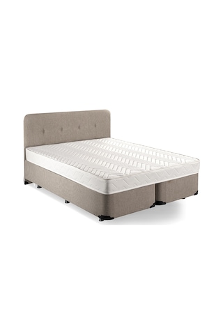 Nironyatak Luna Baza Başlık Yatak Takımı - 140X190 Cm Çift Kişilik Ortopedik