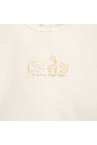 Chakra Jungle Tshirt Ekru