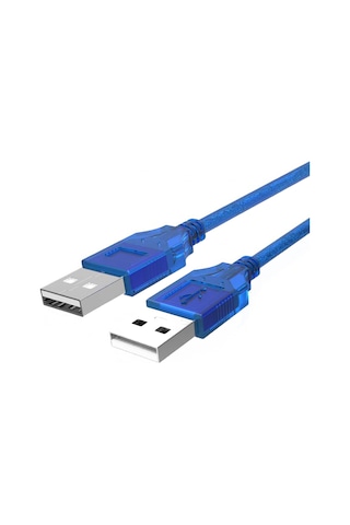 Wozlo USB İki Ucu Erkek Kablo 60 CM