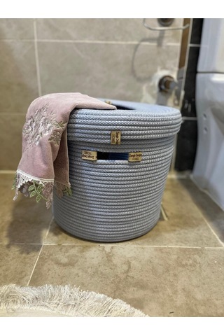 Zengin Design Home Çamaşır Sepeti Zdh-987 Bebe Mavi