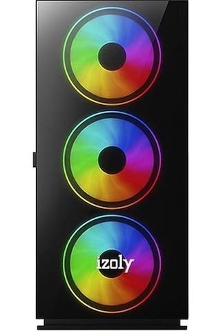 Izoly ST03854 R5-5600X 16 GB 512 GB M.2 NVMe RTX3080 10 GB Free Dos Masaüstü Oyuncu Bilgisayarı