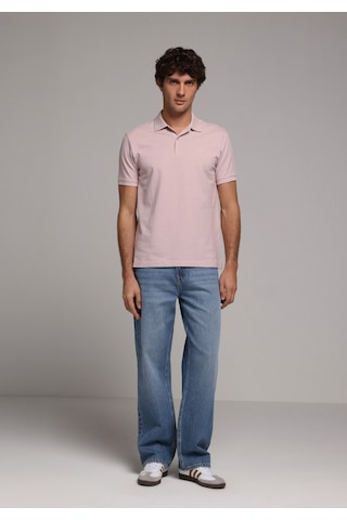 Colin's Colins Regular Fit Polo Yaka Düz Erkek Pembe Kısa Kol Tişört Cl1073960 Q1.v2 Plı