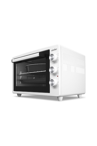 Simfer 3420 Beyaz 34 LT Statik Mini / Midi Fırın - 4 Fonksiyon, Programlanabilir Pişirme & Isı Kontrol Sistem
